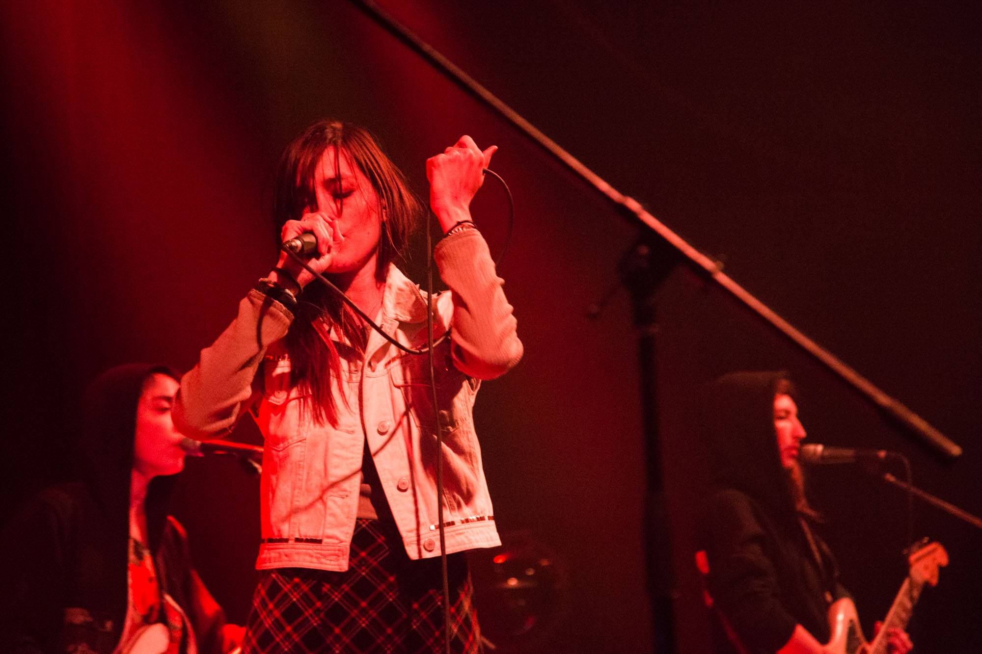 Warpaint at the Imperial, Vancouver, Sept. 20 2016. Kirk Chantraine photo.