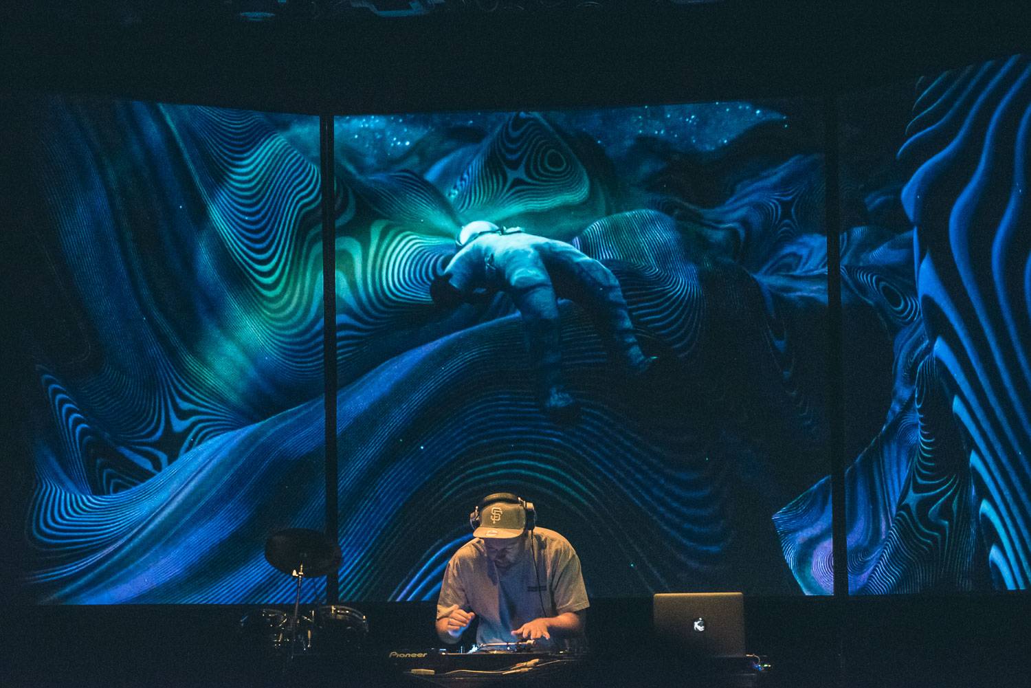 DJ Shadow at the Commodore Ballroom, Vancouver, Oct. 2 2016. Pavel Boiko photo.