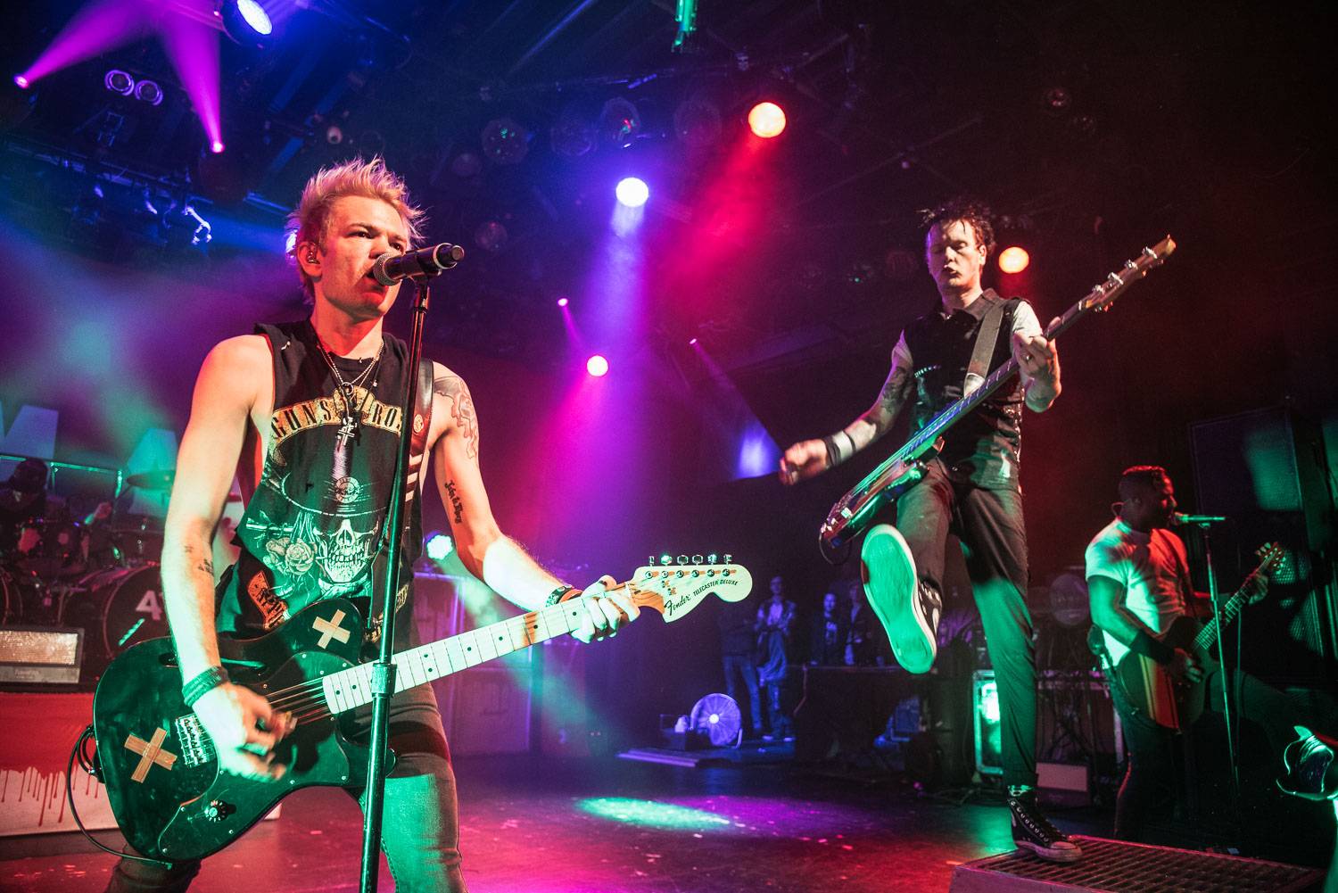 Sum 41 at the Commodore Ballroom, Vancouver, Oct. 28 2016. Pavel Boiko photo