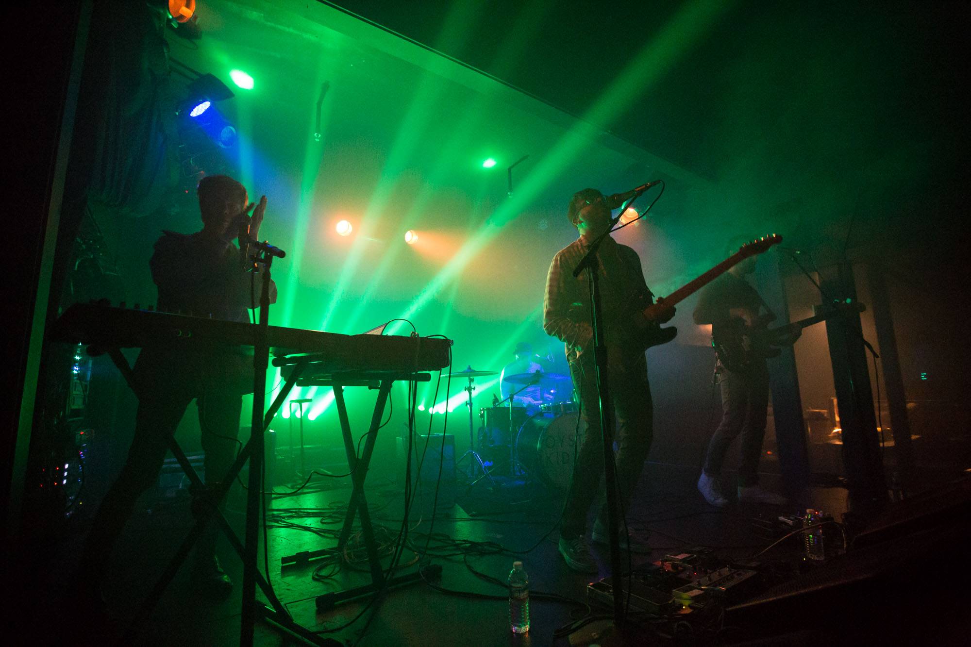 Oyster Kids at The Echo, Los Angeles, Oct. 17 2016. Kirk Chantraine photo.