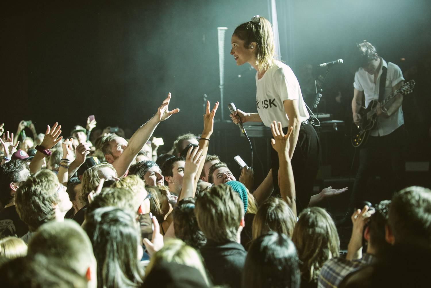 July Talk at the Commodore Ballroom, Vancouver, Nov. 23 2016. Pavel Boiko photo.