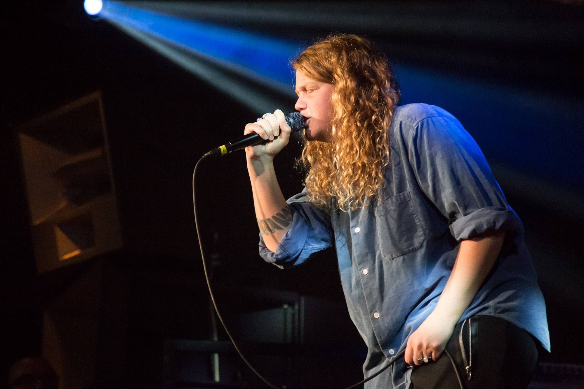 Kate Tempest at Fortune Sound Club, Vancouver, Mar. 29 2017. Kirk Chantraine photo.