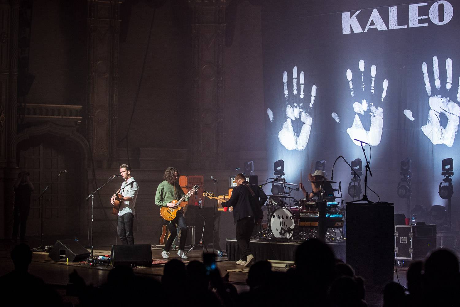 Kaleo at the Orpheum Theater, Vancouver, Apr. 4 2017. Pavel Boiko photo.