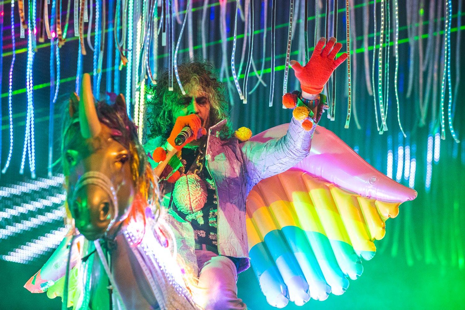 Flaming Lips at the Queen Elizabeth Theatre, Vancouver, May 15 2017. Pavel Boiko photo.