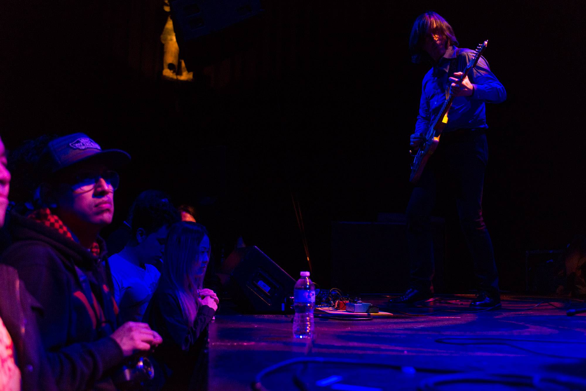 Thurston Moore at the Imperial Nightclub, Vancouver, May 8 2017. Jessica Vandergulik photo.