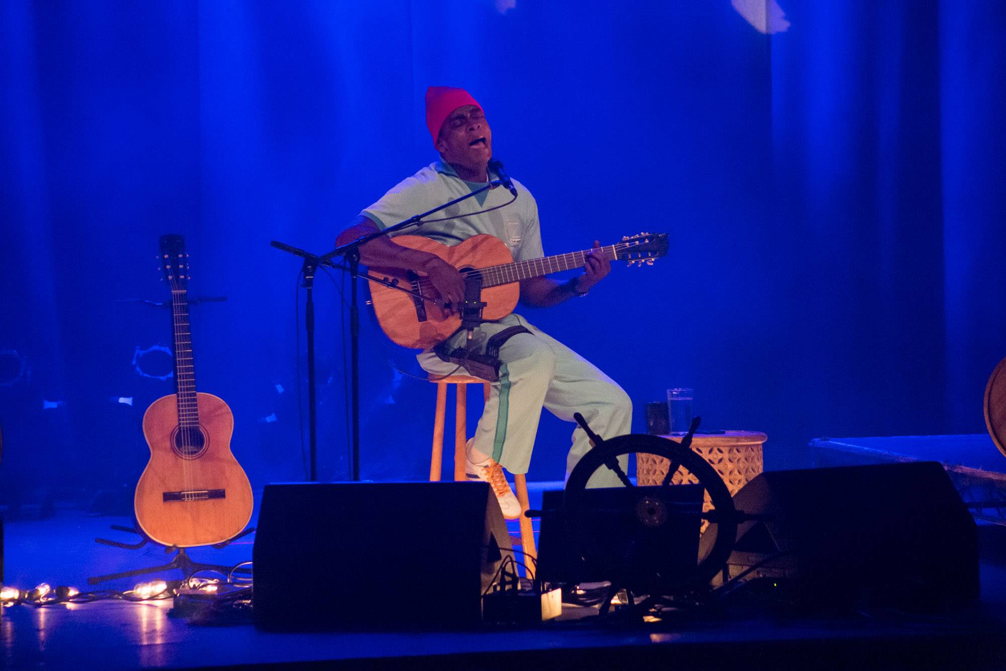 Photo from Seu Jorge's previous show at the Vogue Theatre, November 20 2016. Kirk Chantraine photo.