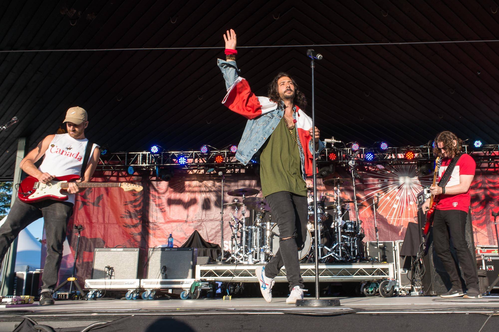 MAGIC! at the Cloverdale Millennium Amphitheatre, Surrey, July 1 2017. Jessica Vandergulik photo.