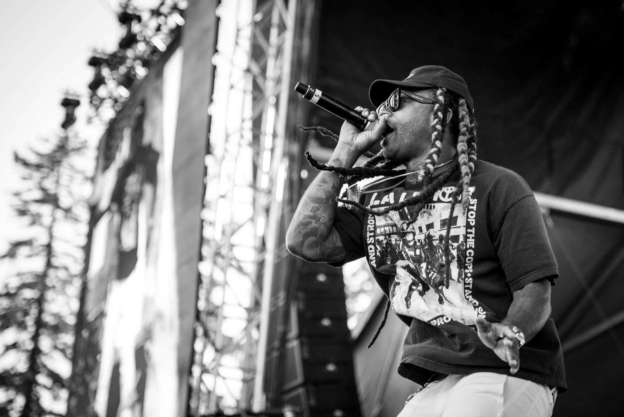 Ty Dolla $ign at Fvded in the Park, Surrey, July 7 2017. Jason Martin photo.