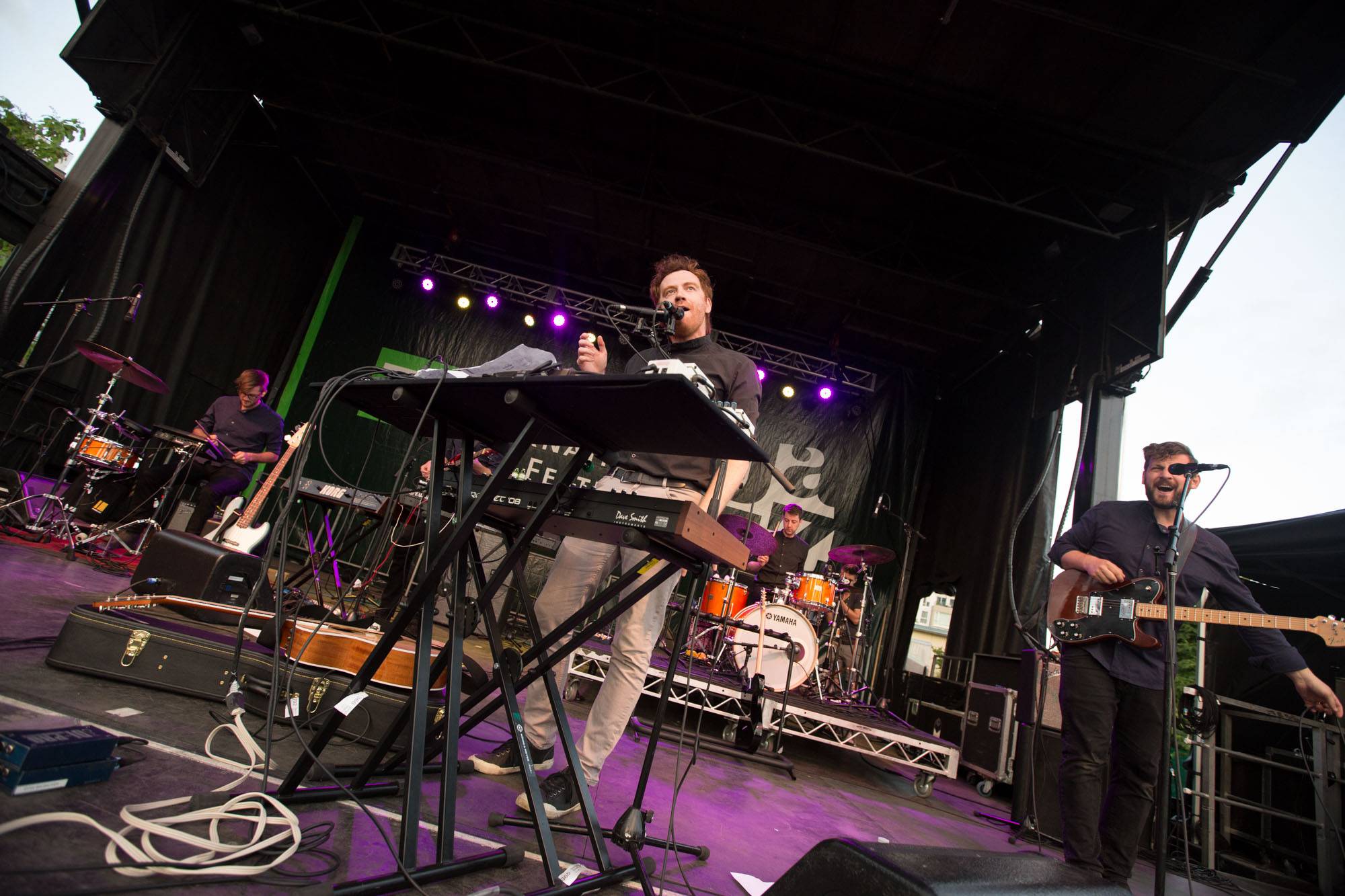 Royal Canoe at David Lam Park, Vancouver, July 2 2017. Kirk Chantraine photo.