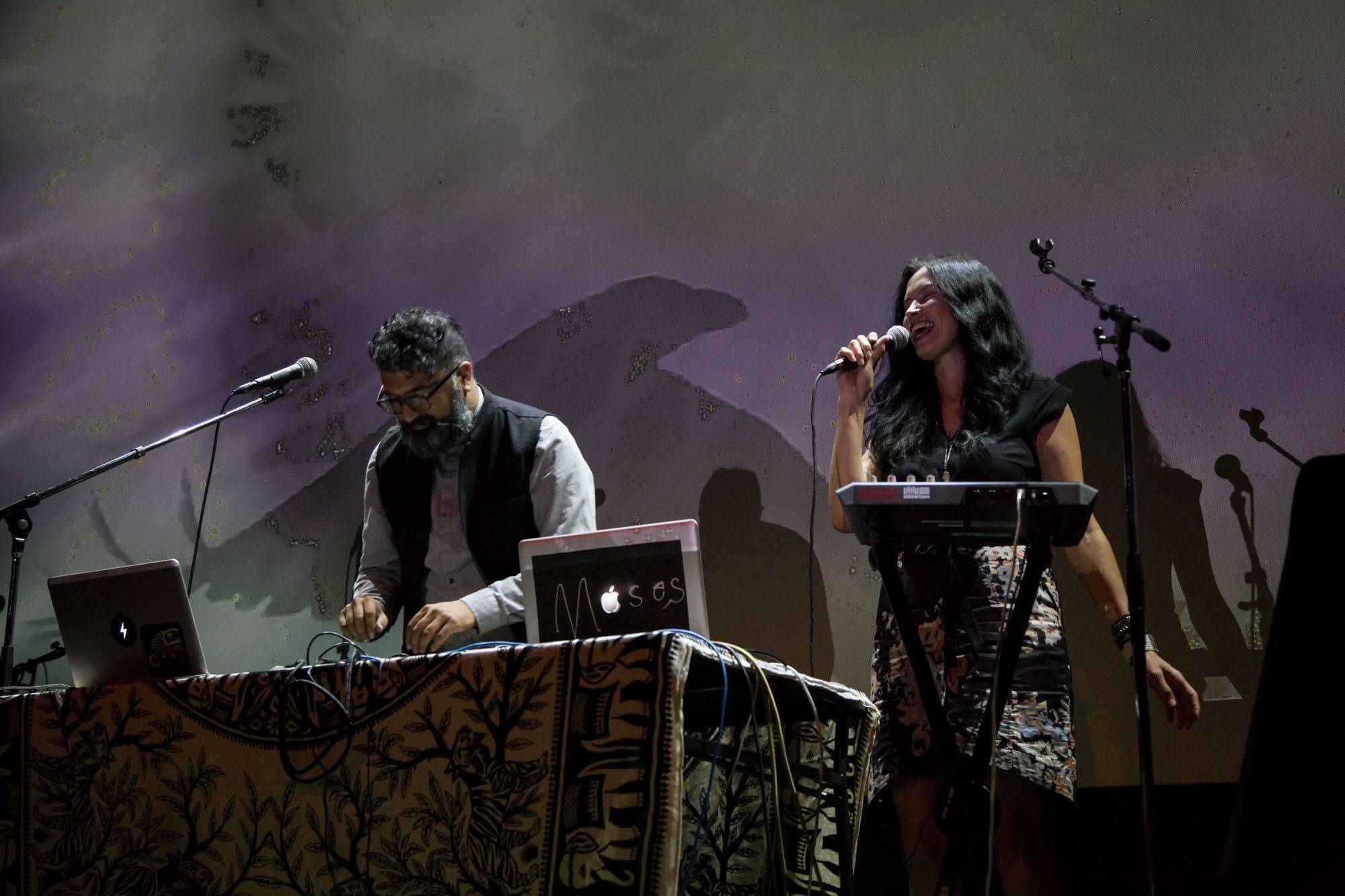 Rup Sidhu and Tiffany Moses at the Vogue Theatre, Vancouver, July 15 2017. Kirk Chantraine photo.