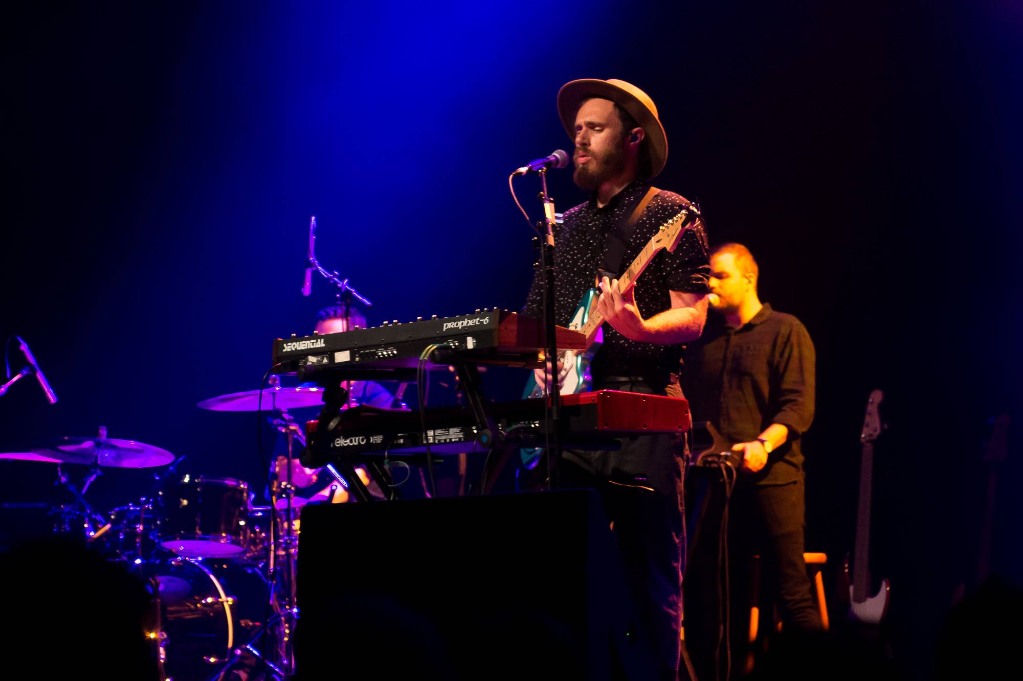 James Vincent McMorrow at the Vogue Theatre, Vancouver, Aug 15 2017. Jessica Vandergulik photo.