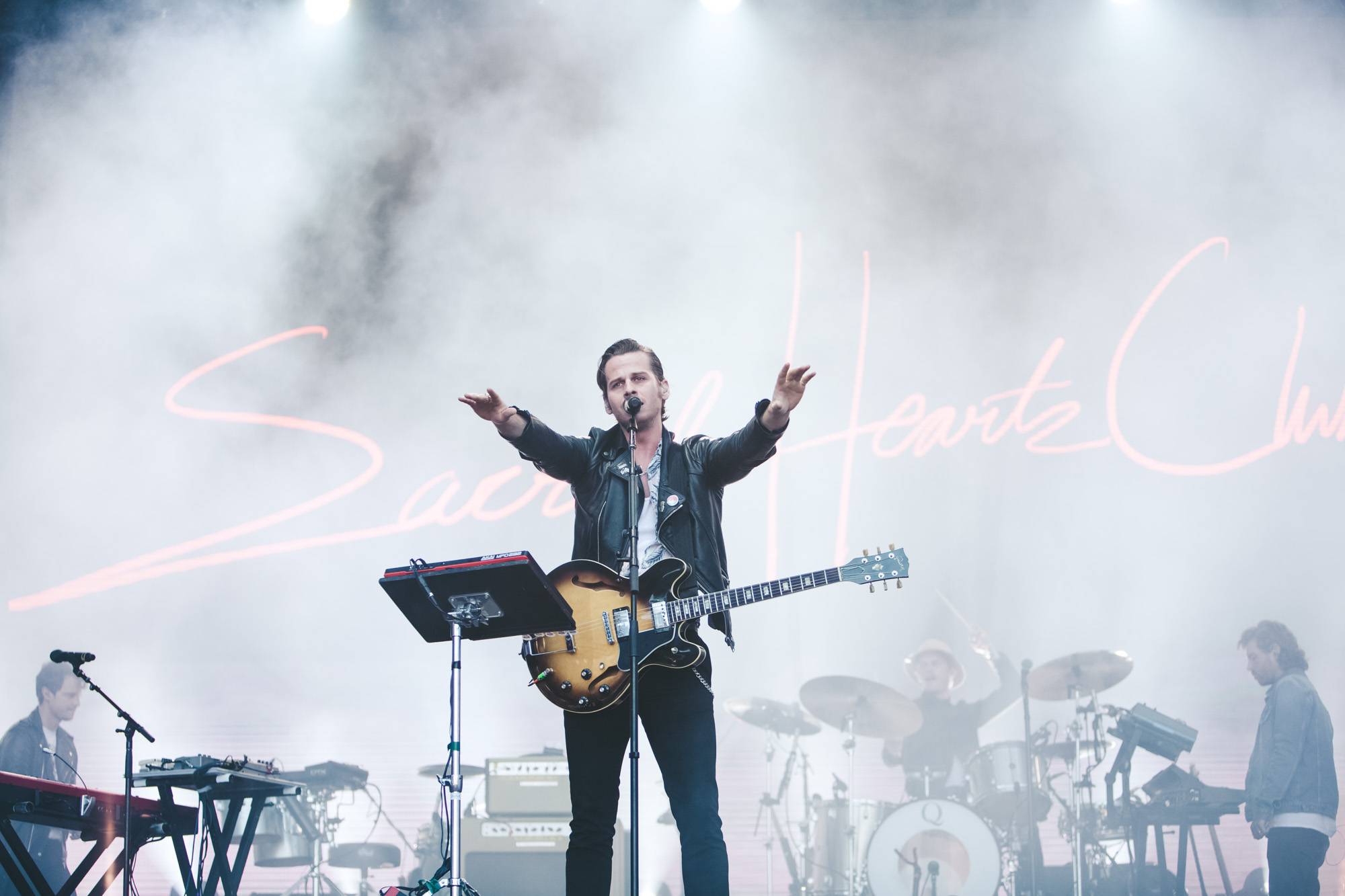 Foster the People at Bumbershoot 2017, Seattle, Sept 1 2017. Kelli Anne photo.