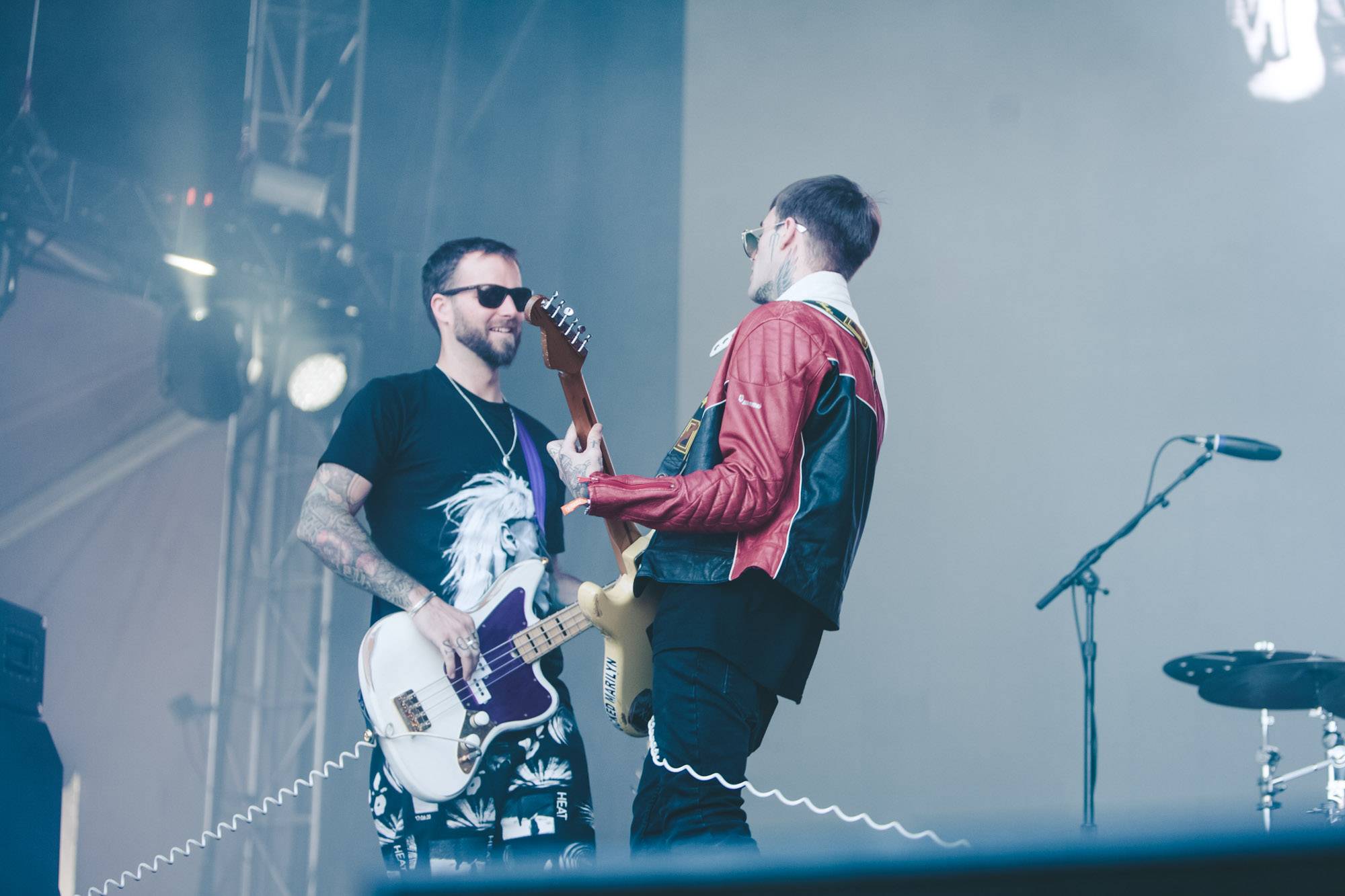 Highly Suspect at Bumbershoot 2017, Seattle, Sept 2 2017. Kelli Anne photo.