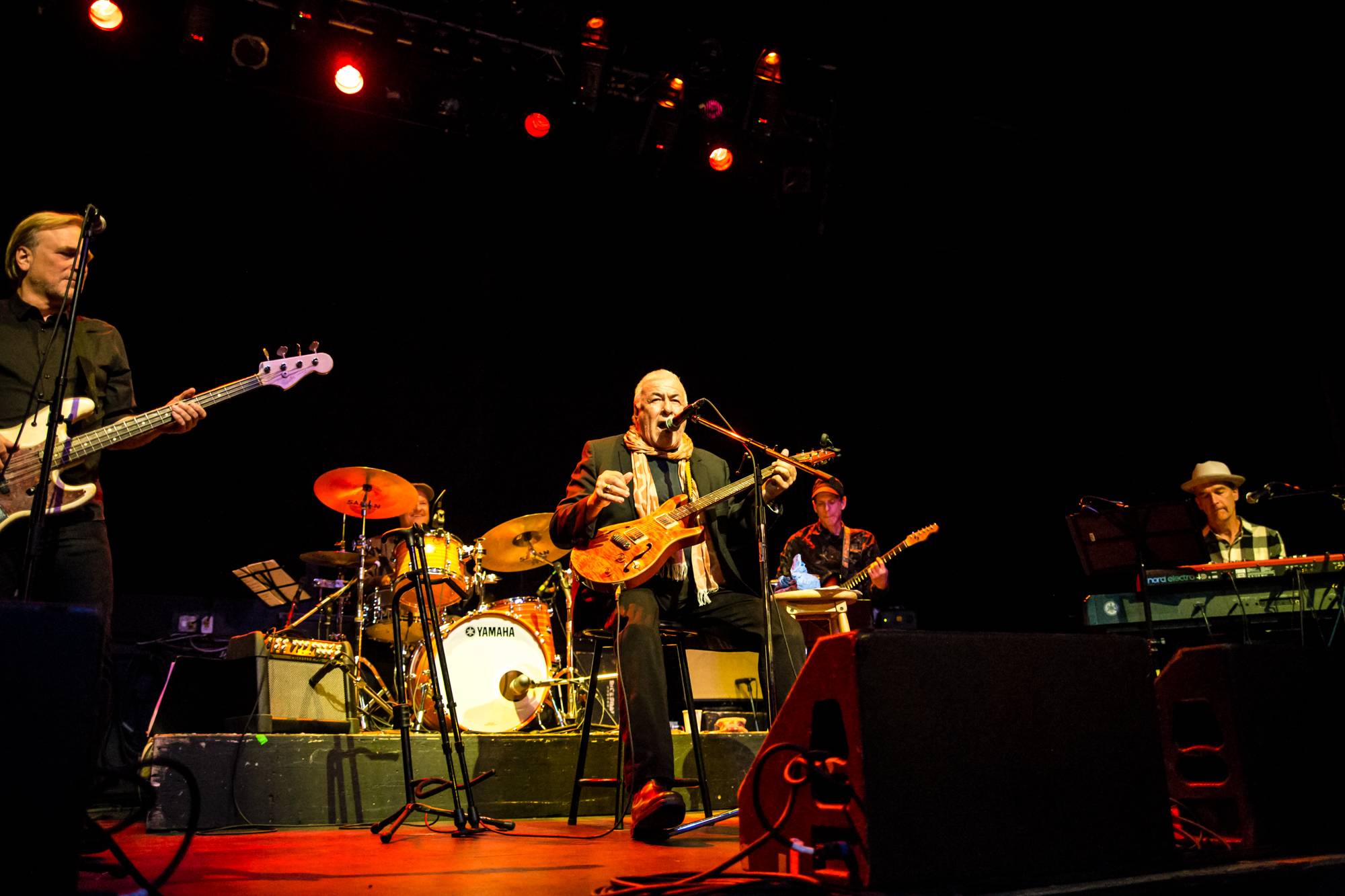 Jim Byrnes at the Rickshaw Theatre, Vancouver, Sept 22 2017. Jade Kenny photo.