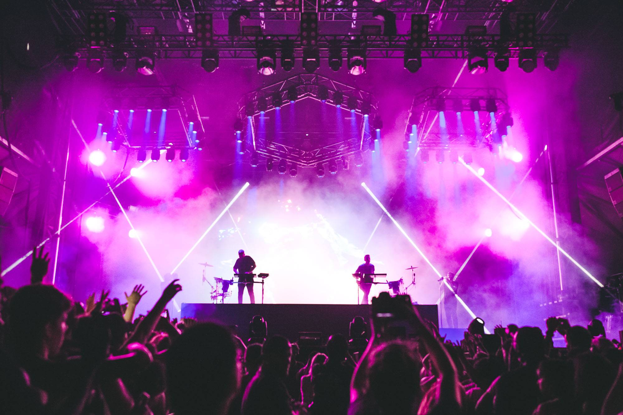 Odesza at Bumbershoot 2017, Seattle, Sept 3 2017. Kelli Anne photo.