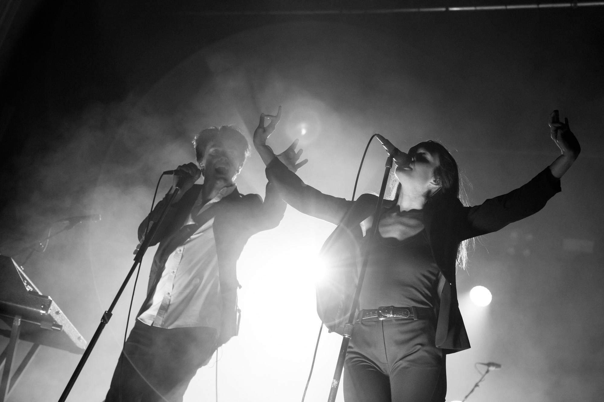 July Talk at Malkin Bowl, Vancouver, Sept 16 2017. Kirk Chantraine photo.