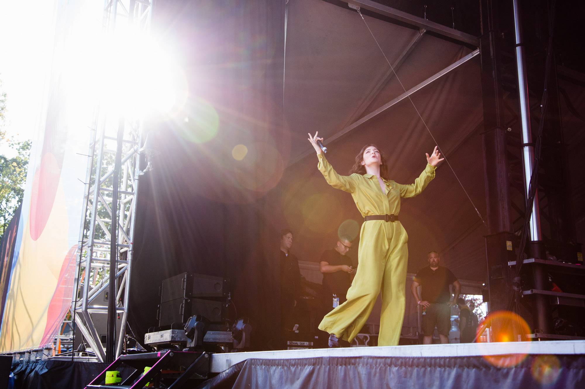 Lorde at the PNE Amphitheatre, Vancouver, Sept 3 2017. Kirk Chantraine photo.