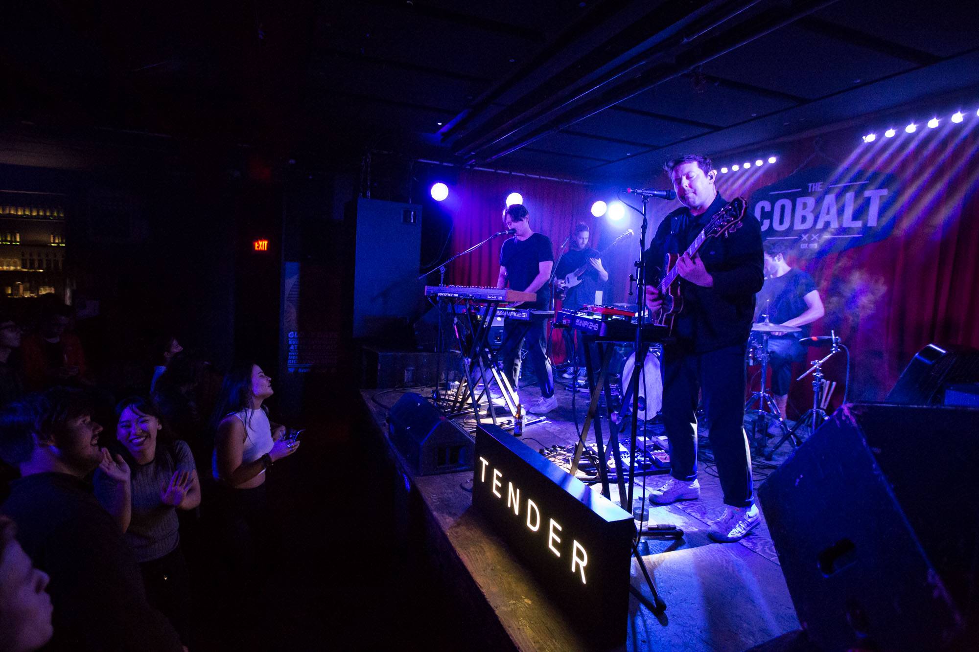 Tender at the Cobalt Cabaret, Vancouver, Sept 17 2017. Kirk Chantraine photo.