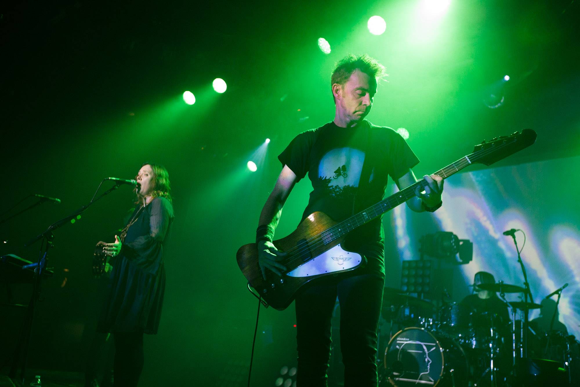 Slowdive at the Commodore Ballroom, Vancouver, Oct 23 2017. Kirk Chantraine photo.