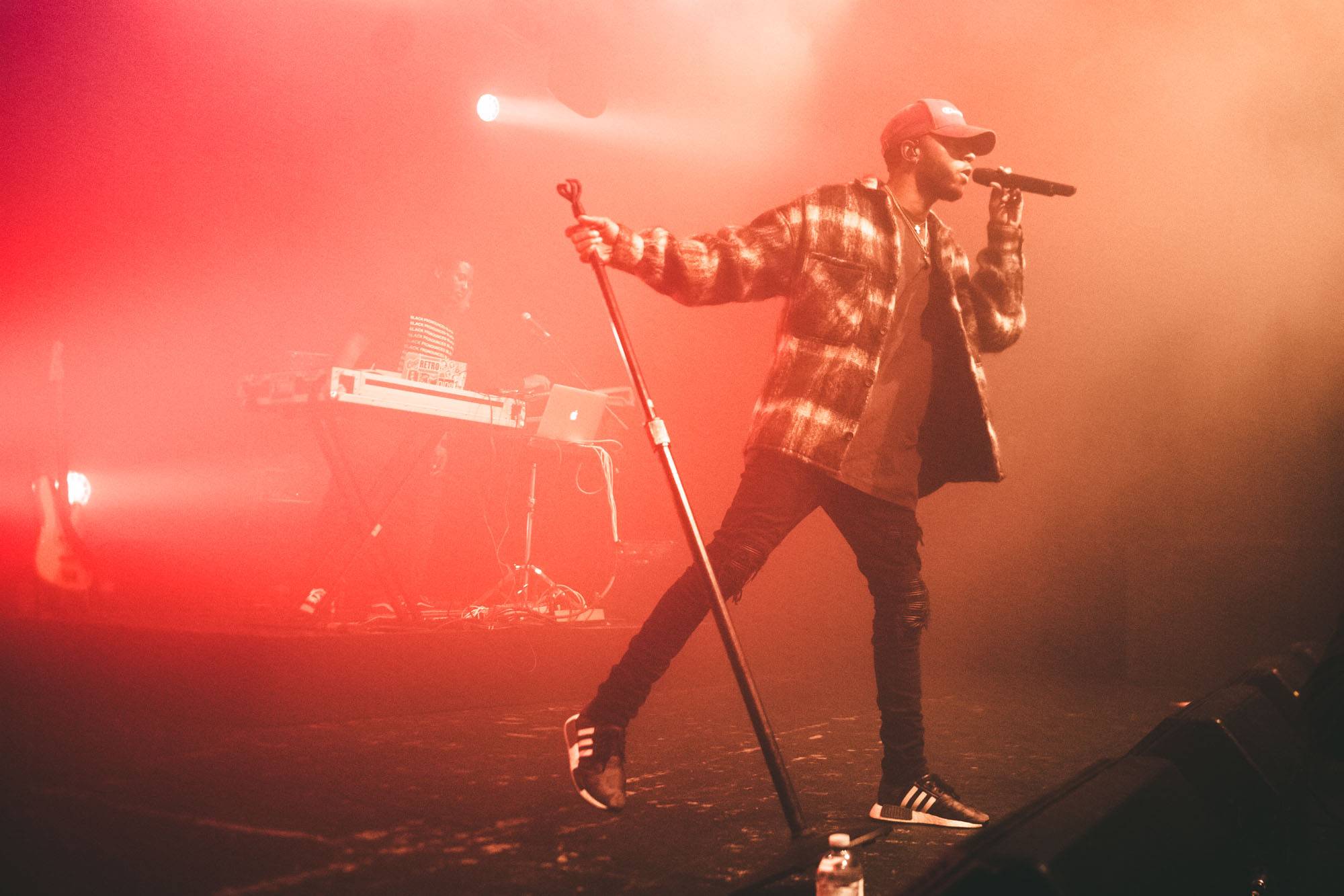 6lack at the Commodore Ballroom, Vancouver, Nov 3 2017. Kelli Anne photo.