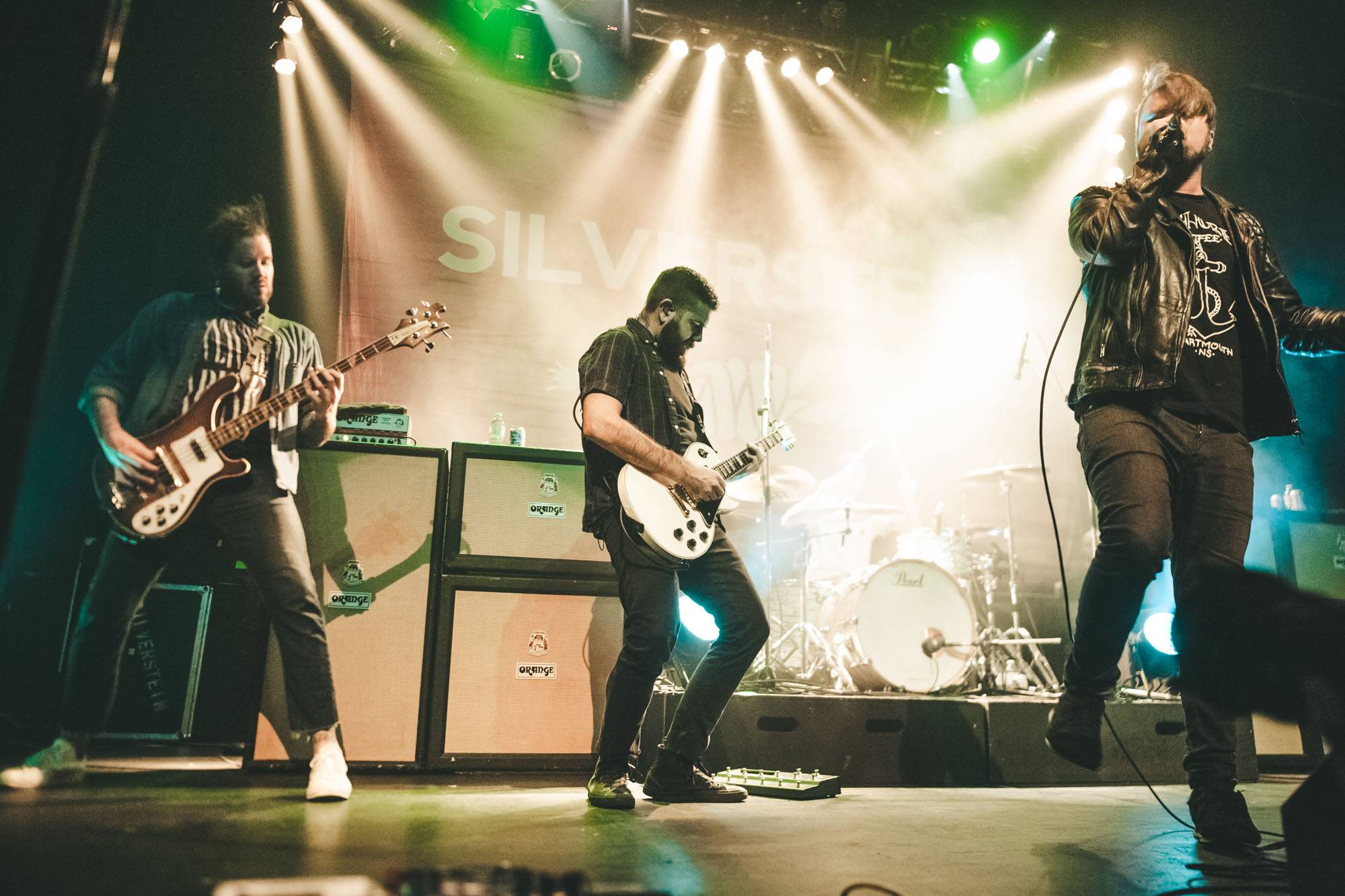 Silverstein at the Rickshaw Theatre, Vancouver, Nov 11 2017. Kelli Anne photo.