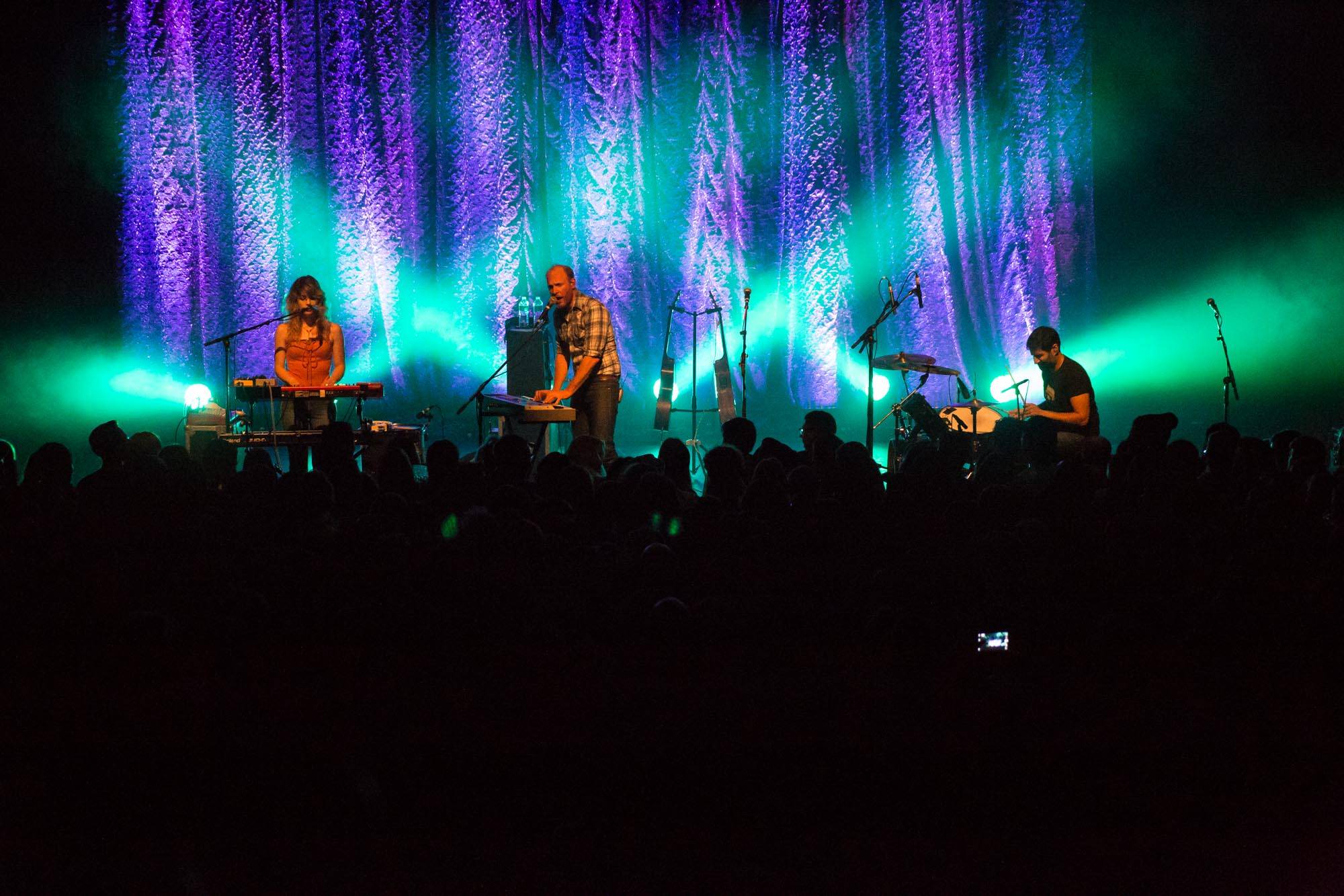 The Rural Alberta Advantage at the Commodore Ballroom, Vancouver, Nov 24 2017. Kirk Chantraine photo.