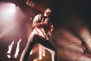 August Burns Red at the Vogue Theatre, Vancouver, January 19 2017. Kelli Anne photo.
