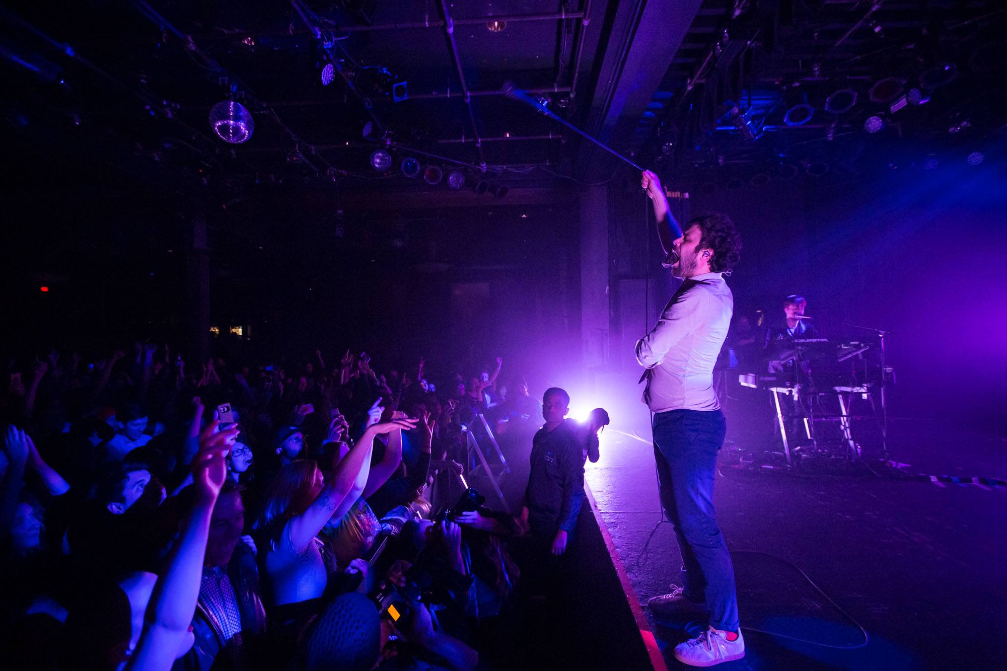 Passion Pit at the Commodore Ballroom, Vancouver, Jan 26 2018. Kirk Chantraine photo.