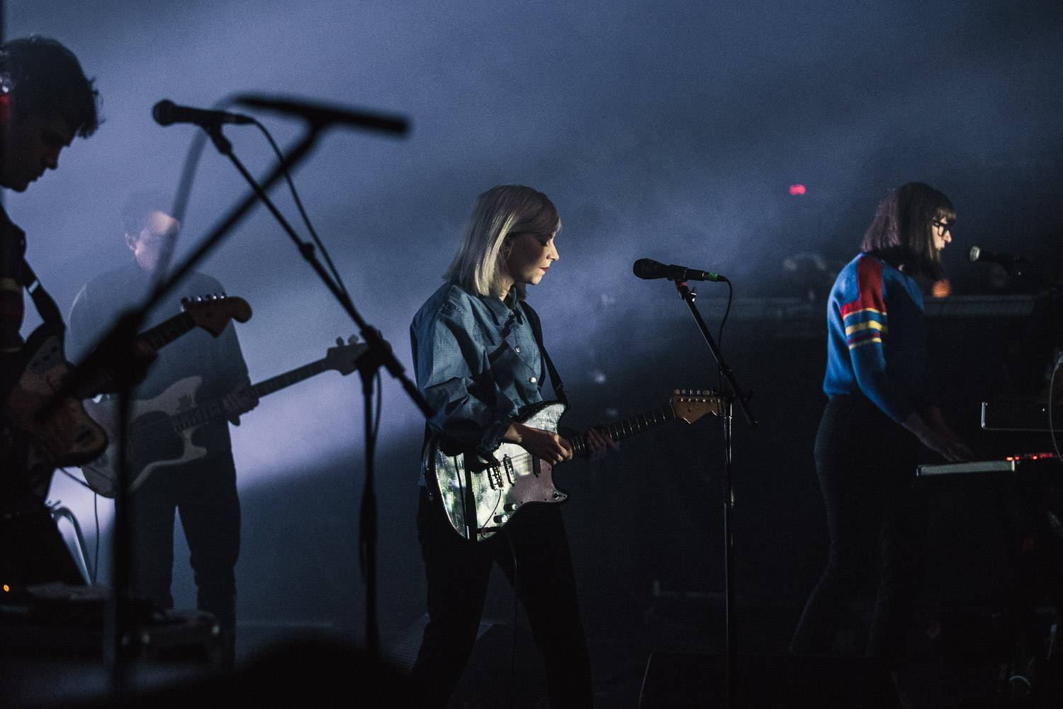 Alvvays at the Commodore Ballroom, Vancouver, 2018 April 4. Pavel Boiko photo. 