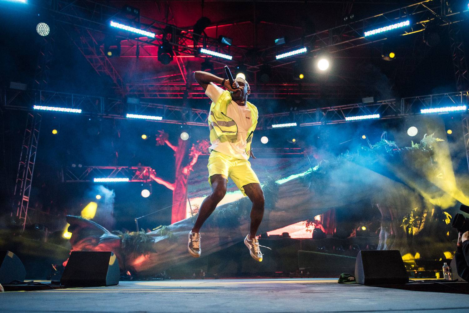 Tyler The Creator at the Sasquatch Music Festival 2018 - Day 1, Gorge WA, May 25 2018. Pavel Boiko photo.