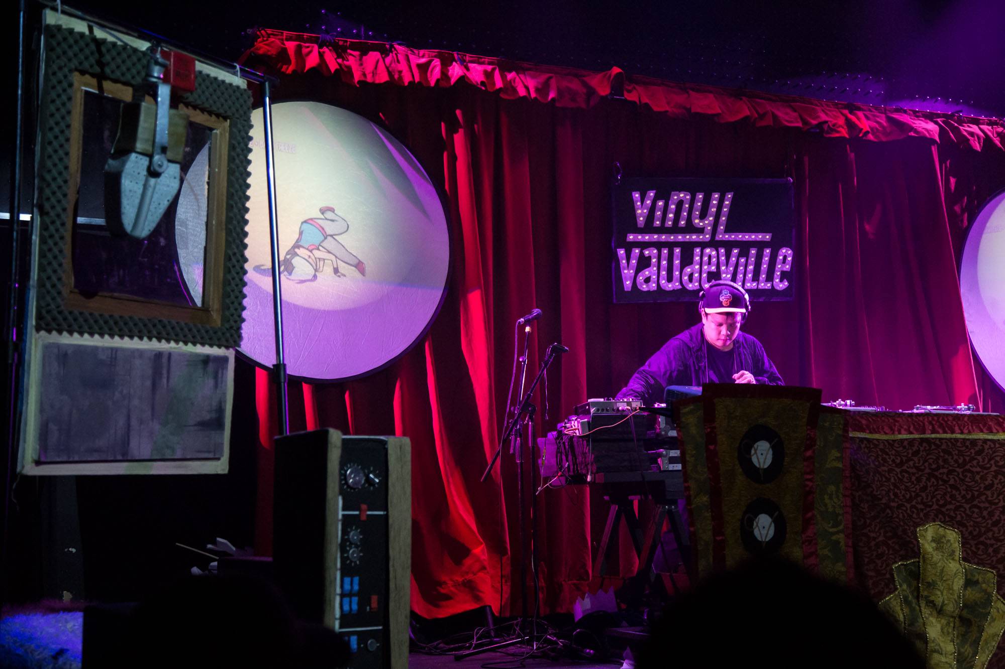 Kid Koala at Venue, Vancouver, May 4 2018. Kirk Chantraine photo.