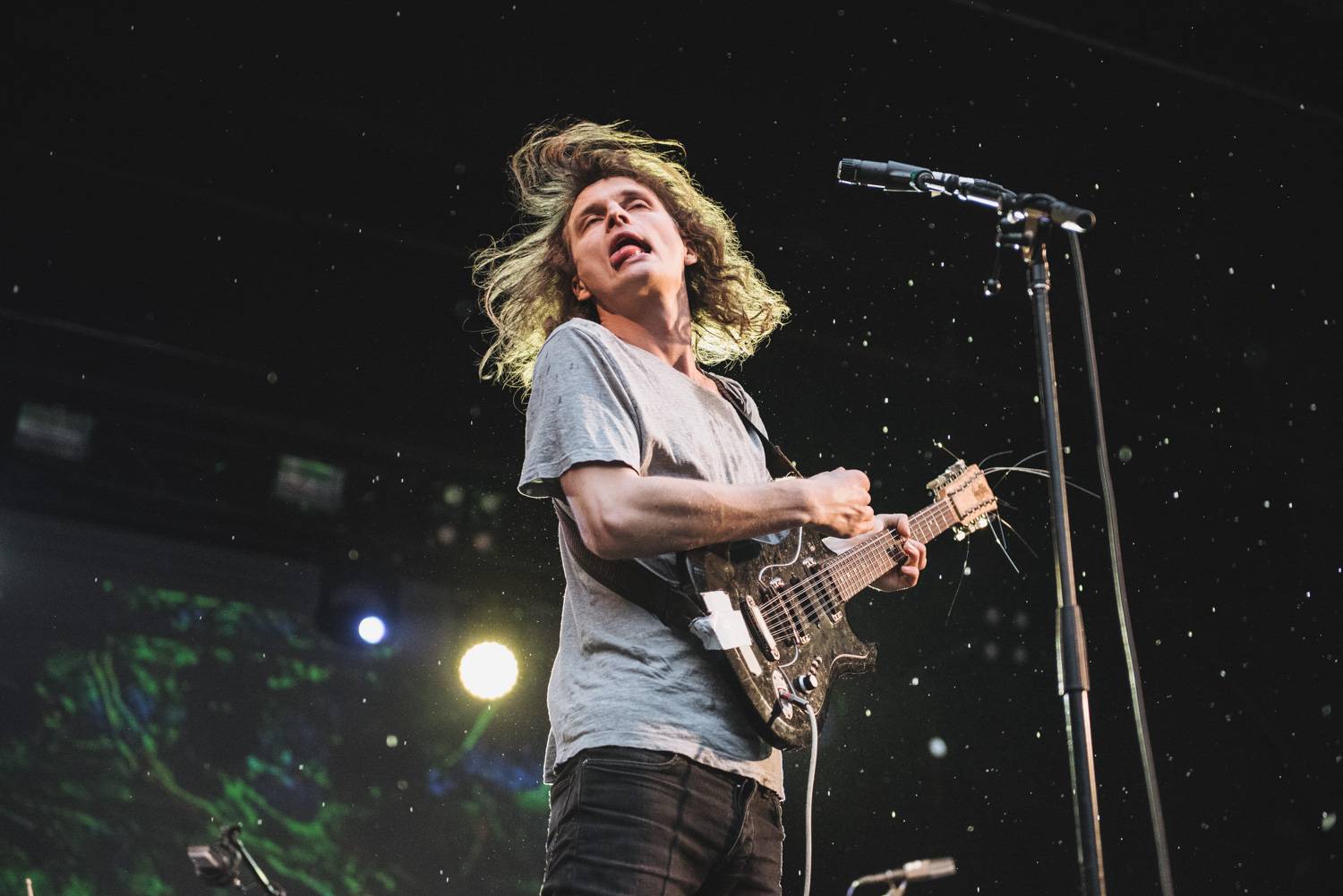 King Gizzard and the Lizard Wizard at the Malkin Bowl, Vancouver, June 5 2018. Pavel Boiko photo.