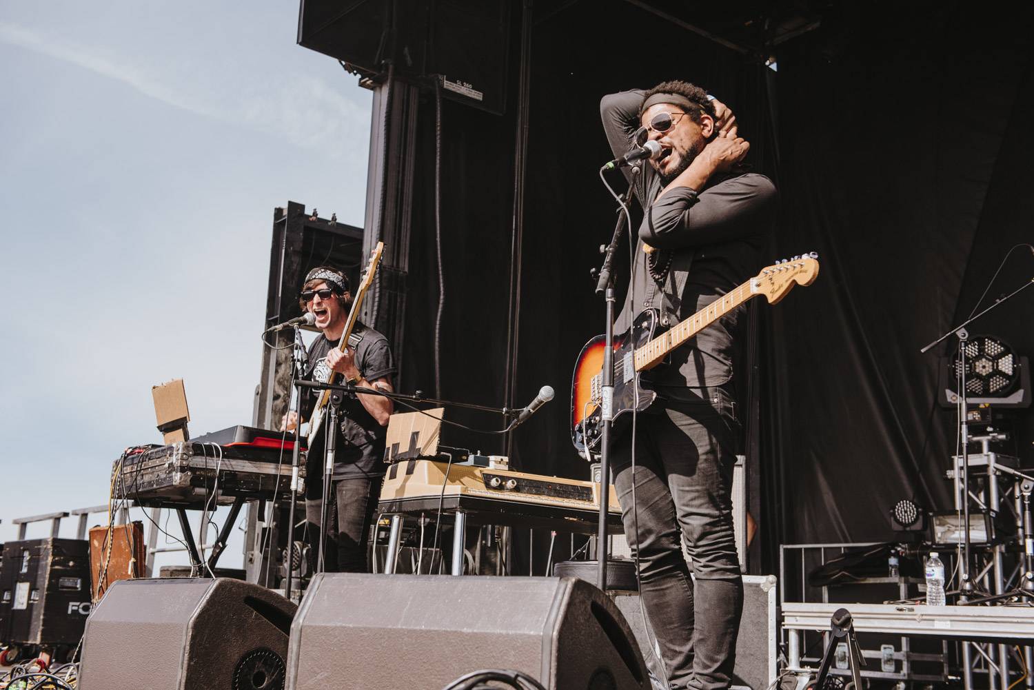 Algiers at the Sasquatch Music Festival 2018 - Day 1, Gorge WA, May 25 2018. Pavel Boiko photo.