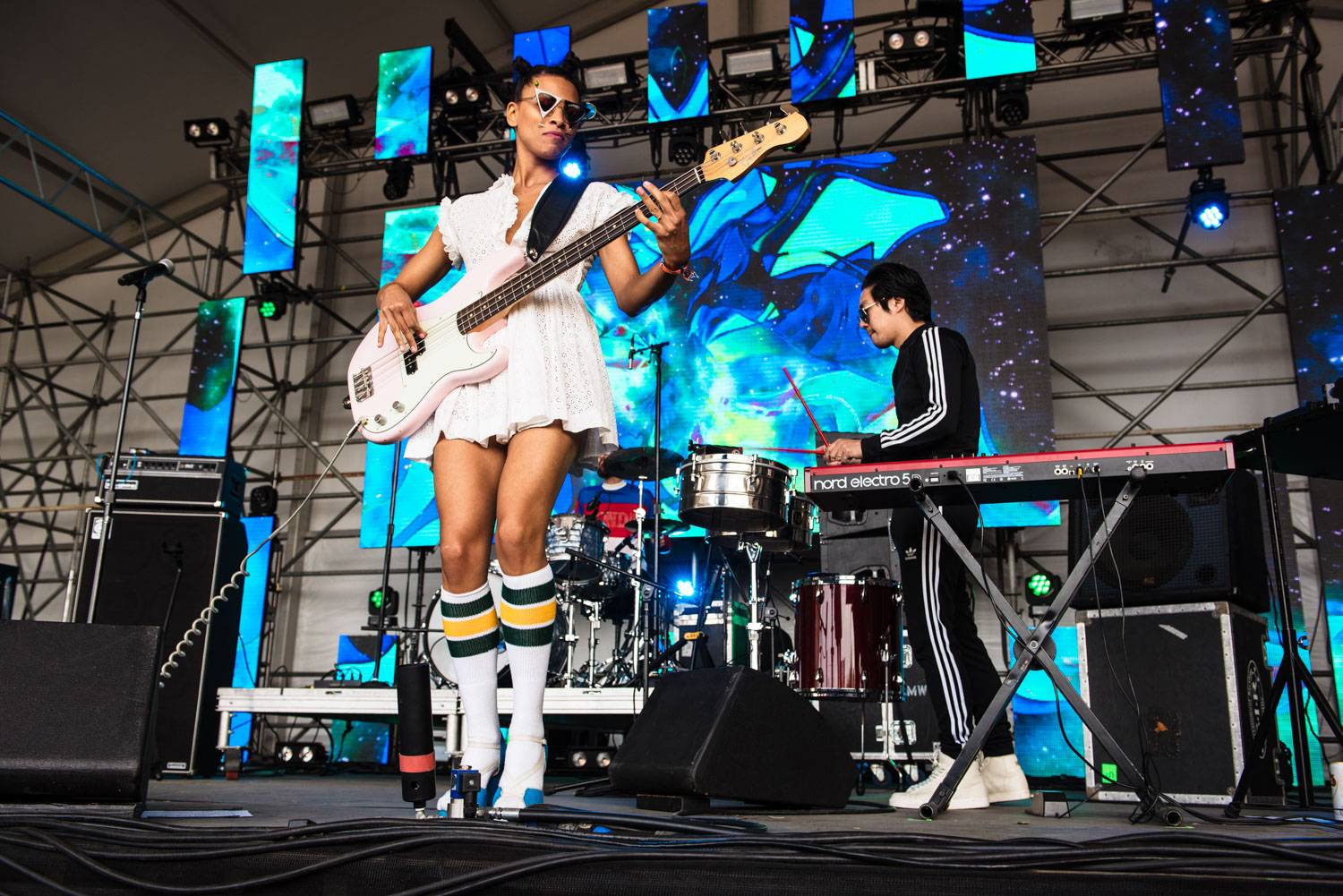 Escort at the Sasquatch Music Festival 2018 - Day 1, Gorge WA, May 25 2018. Pavel Boiko photo.