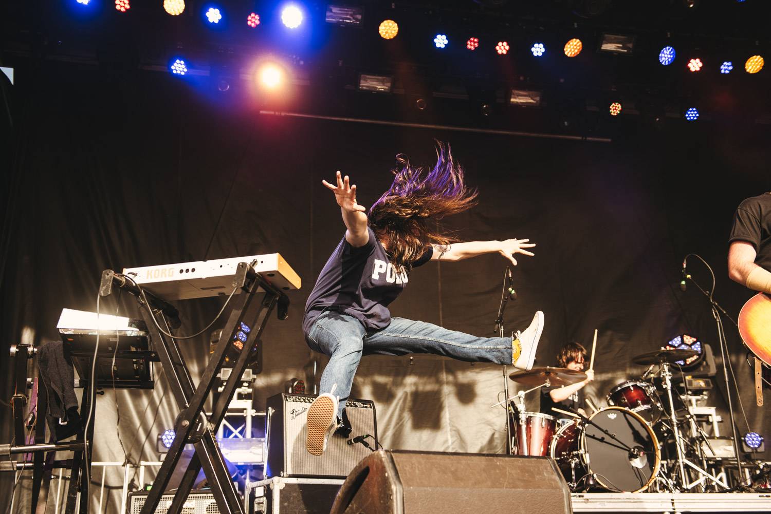 White Reaper at the Sasquatch Music Festival 2018 - Day 1, Gorge WA, May 25 2018. Pavel Boiko photo.