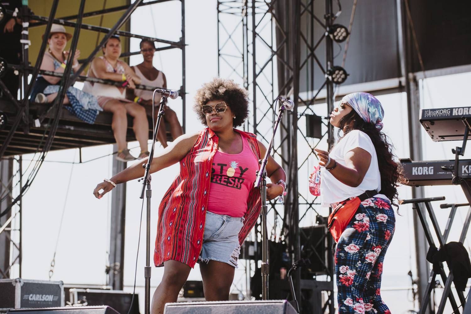 Tank & The Banga at the Sasquatch Music Festival 2018 - Day 3, Gorge WA, May 27 2018. Pavel Boiko photo.