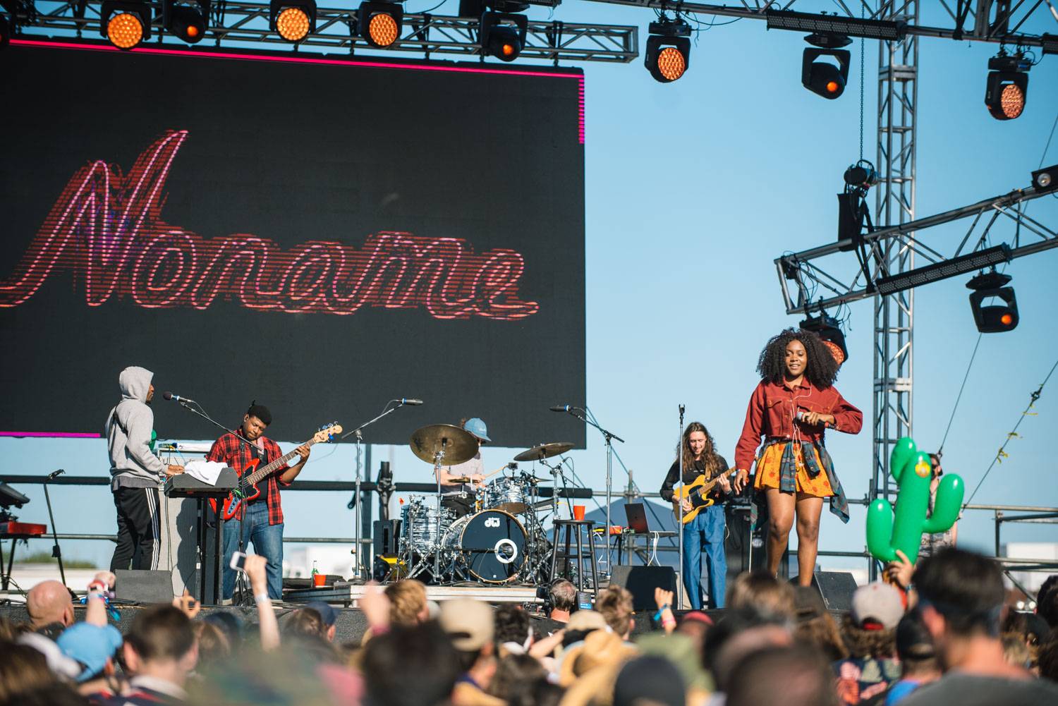 Noname at the Sasquatch Music Festival 2018 - Day 3, Gorge WA, May 27 2018. Pavel Boiko photo.