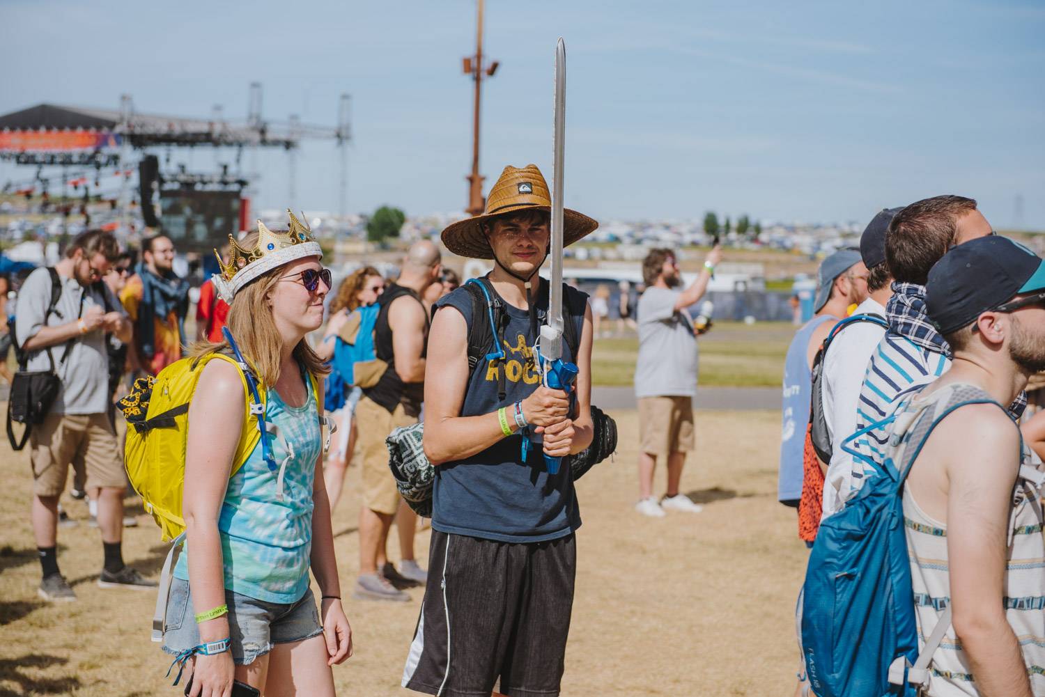 Sasquatch Music Festival 2018 Fans, Gorge Amphitheatre, WA, May 25-27 2018. Pavel Boiko photo.