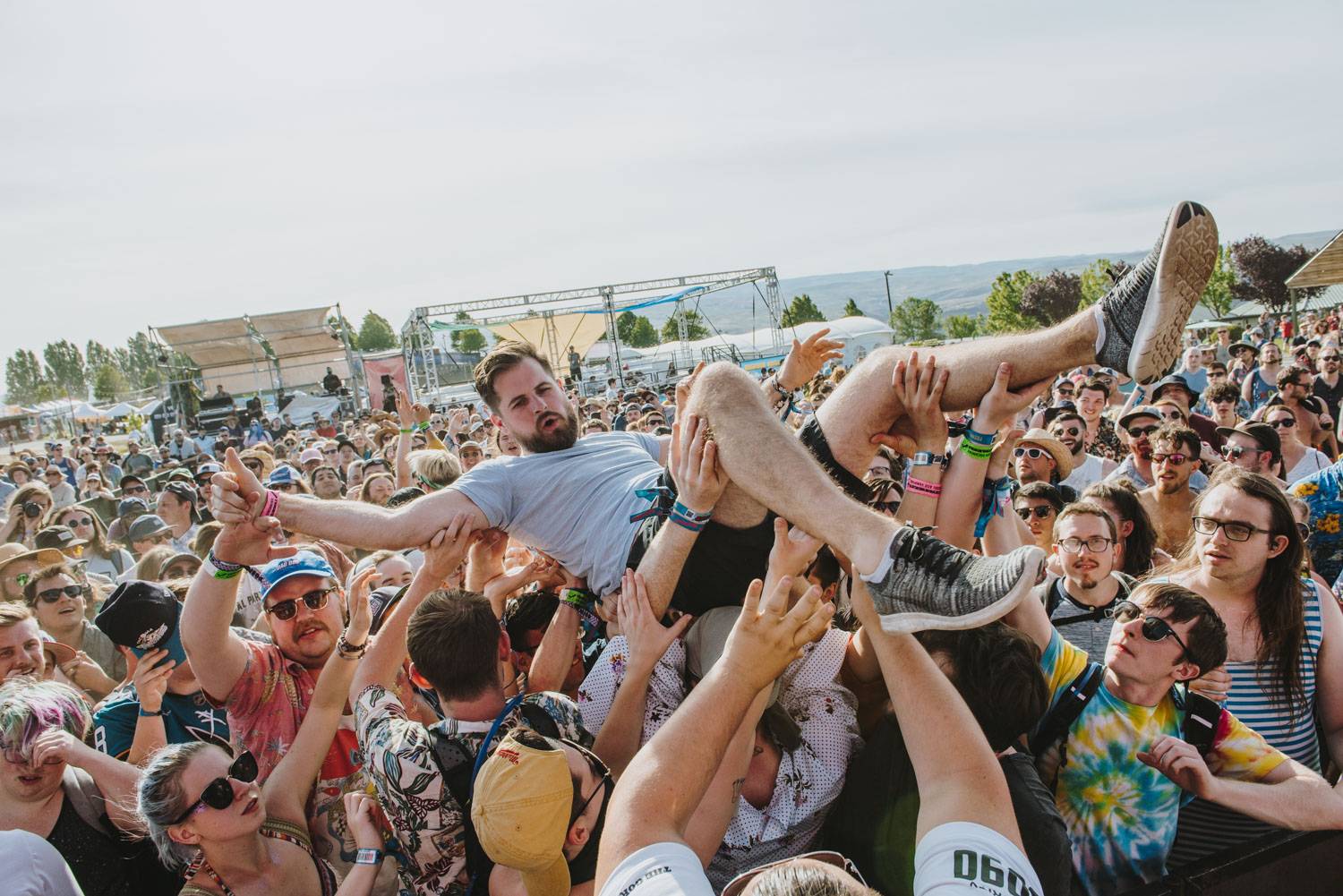 Sasquatch Music Festival 2018 Fans, Gorge Amphitheatre, WA, May 25-27 2018. Pavel Boiko photo.