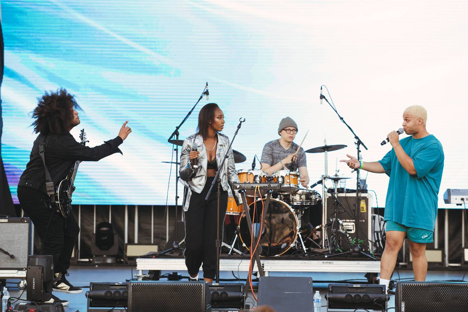 Parisalexa at the Bumbershoot Music Festival 2018 - Day 2. Sept 1 2018. Pavel Boiko photo.