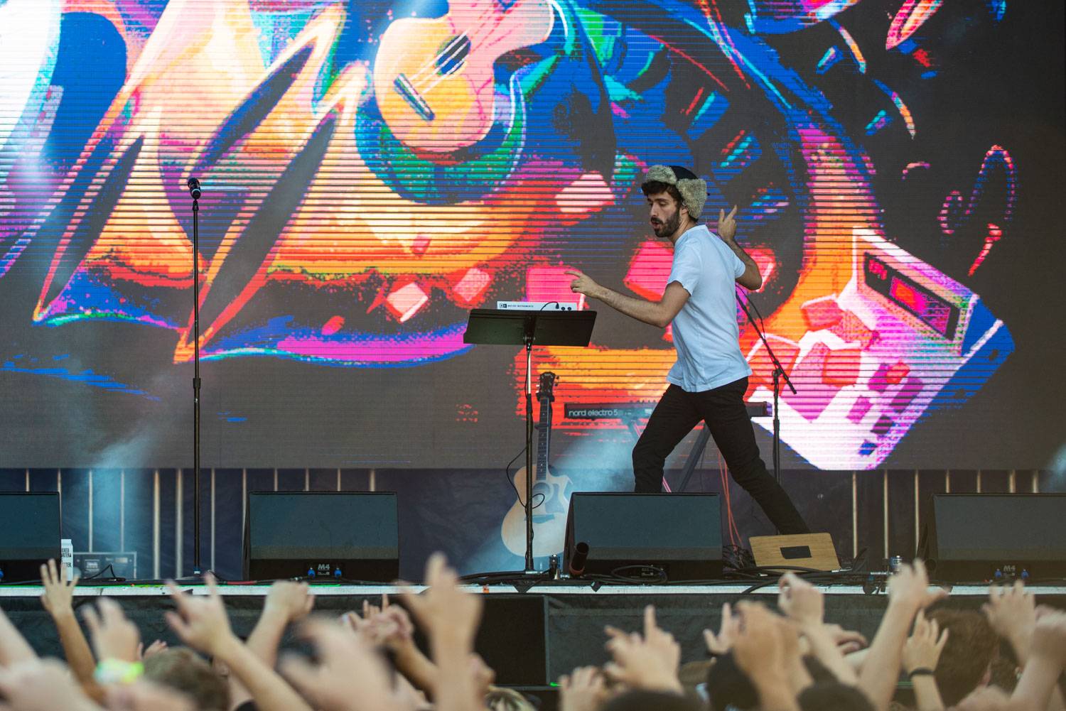 AJR at the Bumbershoot Music Festival 2018 - Day 2. Sept 1 2018. Pavel Boiko photo.