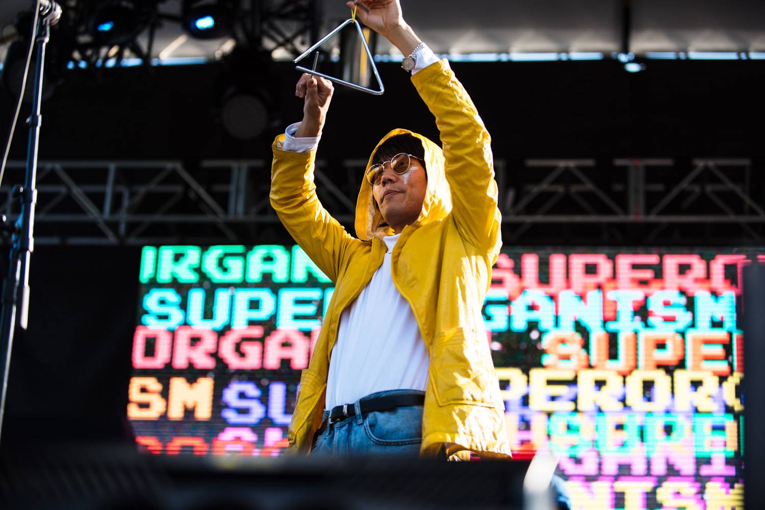 Superorganism at the Bumbershoot Music Festival 2018 - Day 2. Sept 1 2018. Pavel Boiko photo.