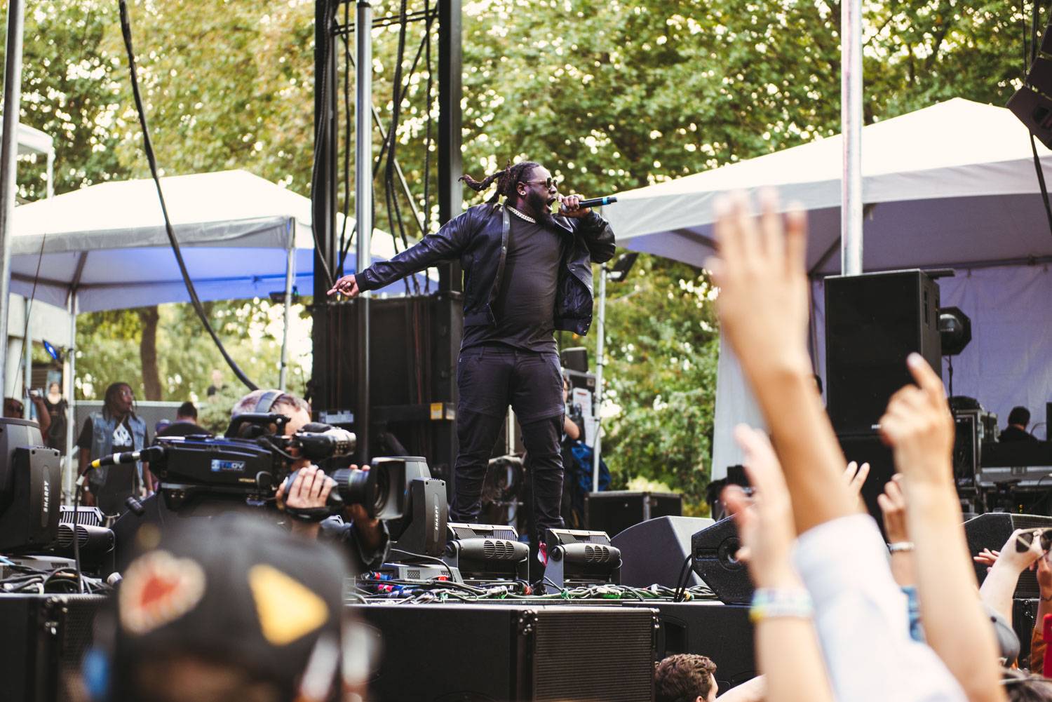 T-Pain at the Bumbershoot Music Festival 2018 - Day 2. Sept 1 2018. Pavel Boiko photo.
