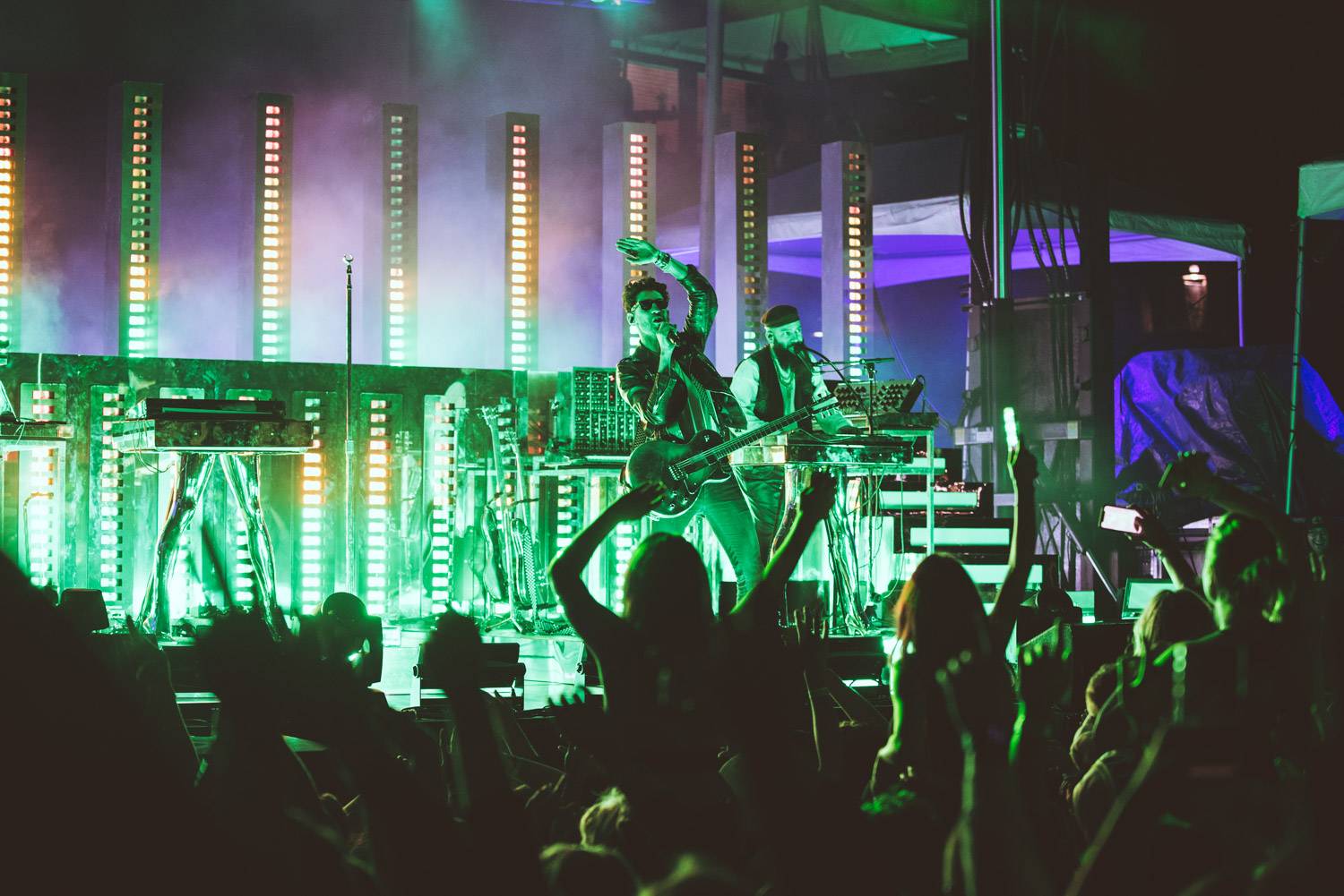 Chromeo at the Bumbershoot Music Festival 2018 - Day 2. Sept 1 2018. Pavel Boiko photo.