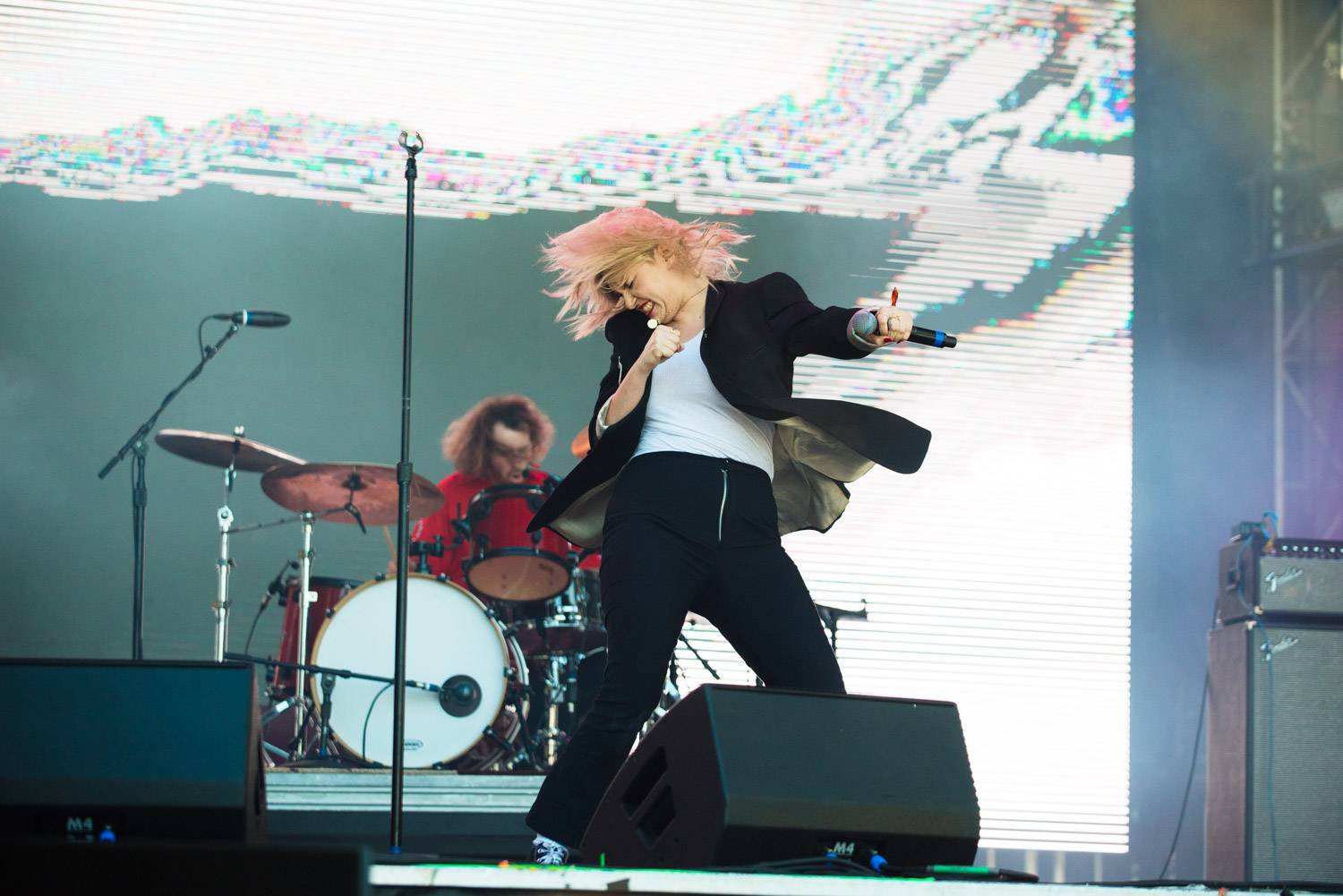 The Pink Slips at the Bumbershoot Music Festival 2018 - Day 3. Sept 2 2018. Pavel Boiko photo.