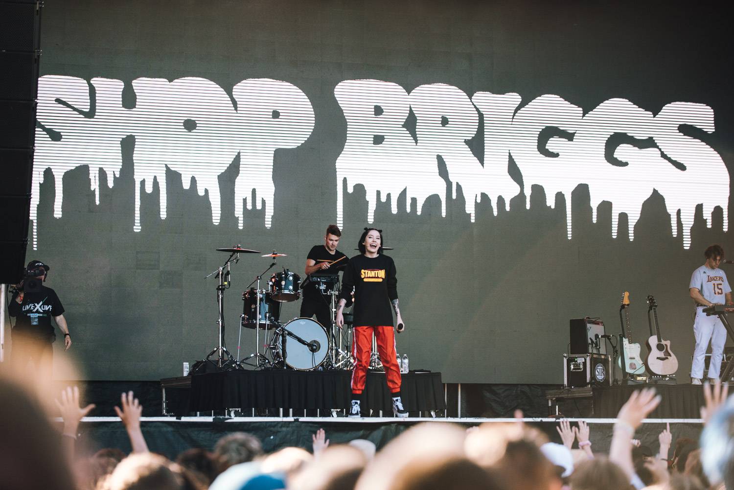 Bishop Briggs at the Bumbershoot Music Festival 2018 - Day 3. Sept 2 2018. Pavel Boiko photo.