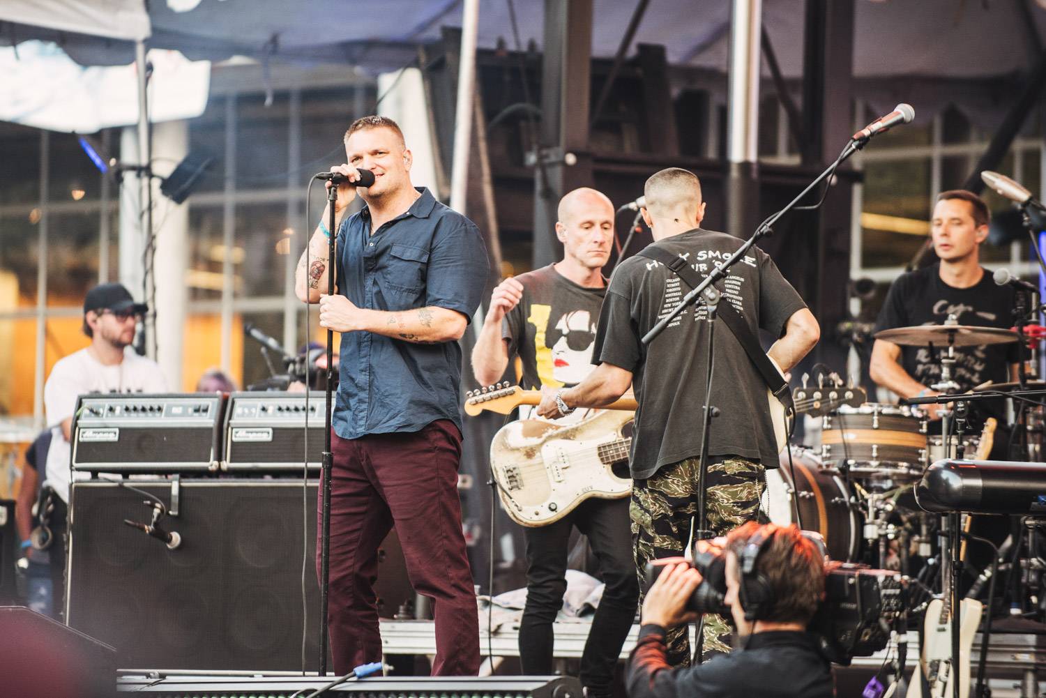 Cold War Kids at the Bumbershoot Music Festival 2018 - Day 3. Sept 2 2018. Pavel Boiko photo.