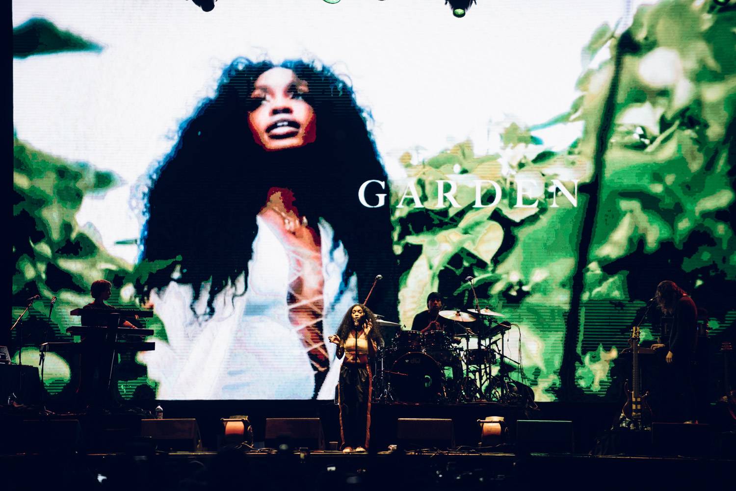 SZA at the Bumbershoot Music Festival 2018 - Day 3. Sept 2 2018. Pavel Boiko photo.