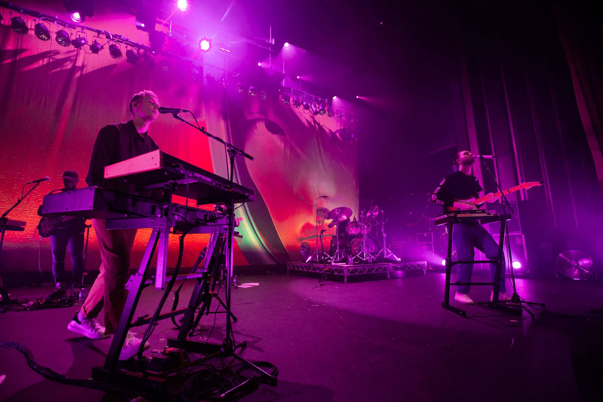 HONNE at Westward Festival, Vancouver, Sep 13 2018. Kirk Chantraine photo.