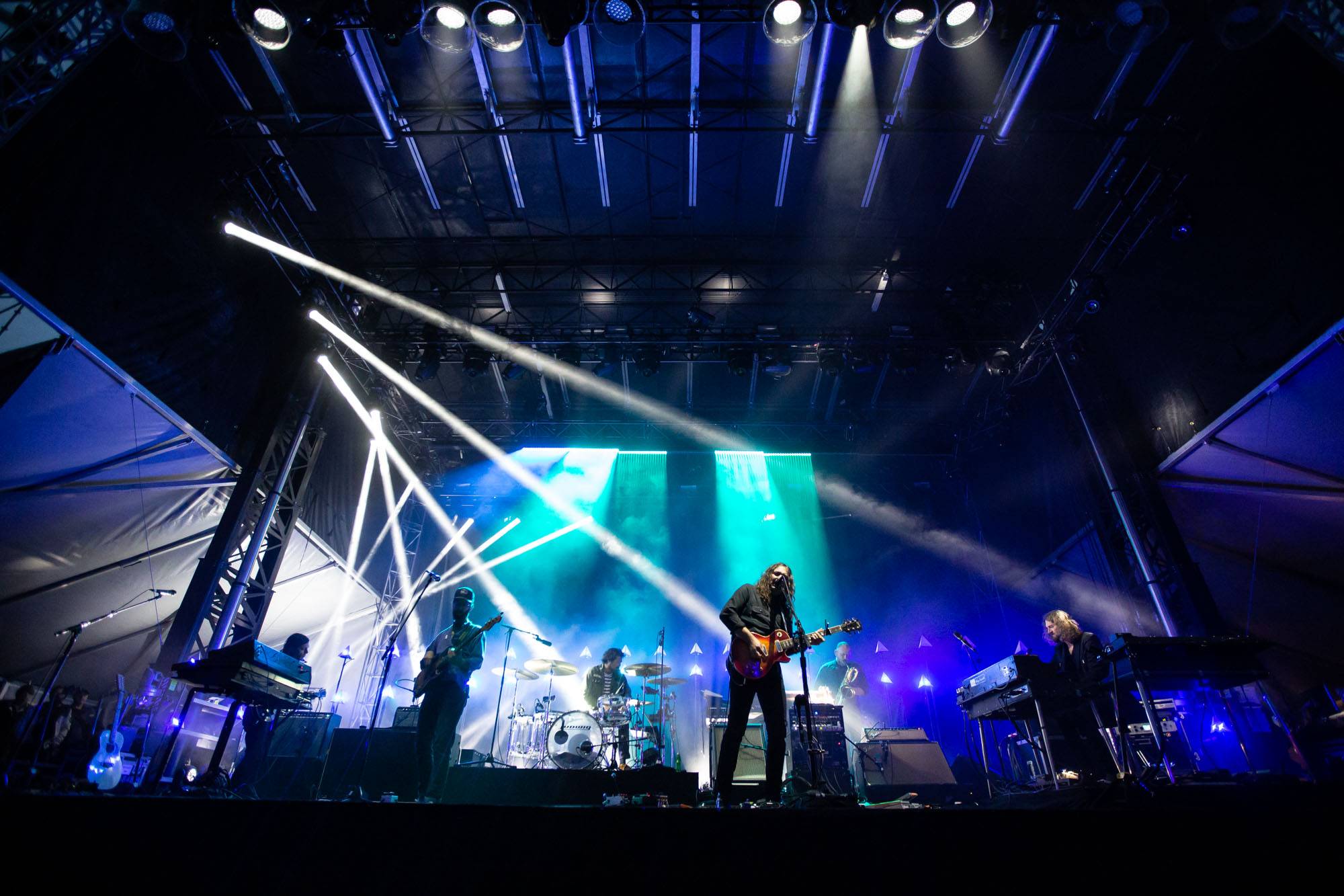 The War On Drugs at Skookum Festival, Vancouver, Sep 8 2018. Kirk Chantraine photo.